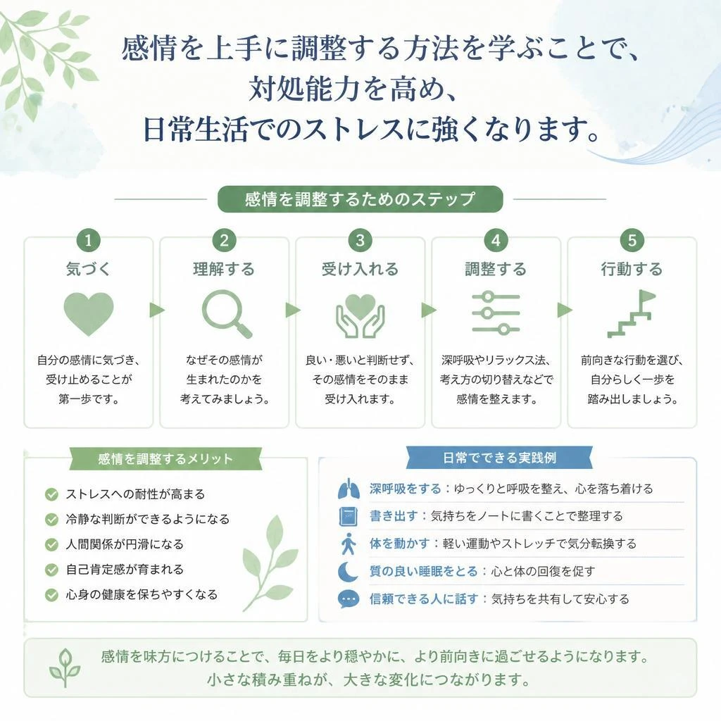 5. 感情調整のスキル