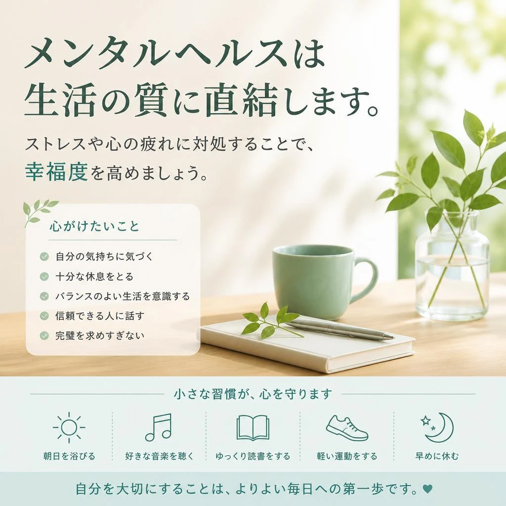 メンタルヘルスの重要性