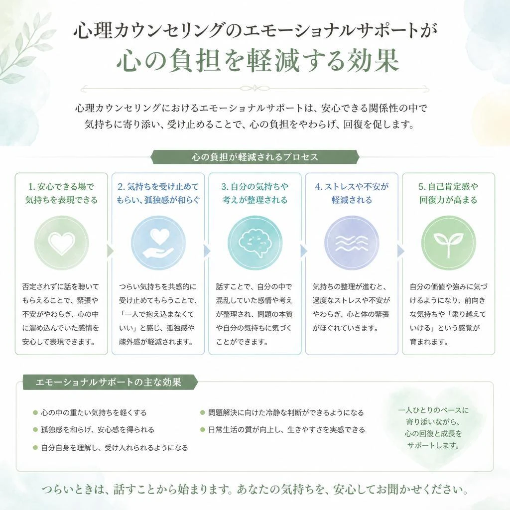 エモーショナルサポートの役割