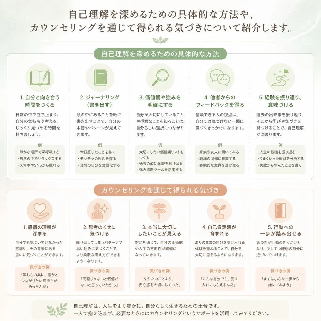 自己理解を深めるためのステップ
