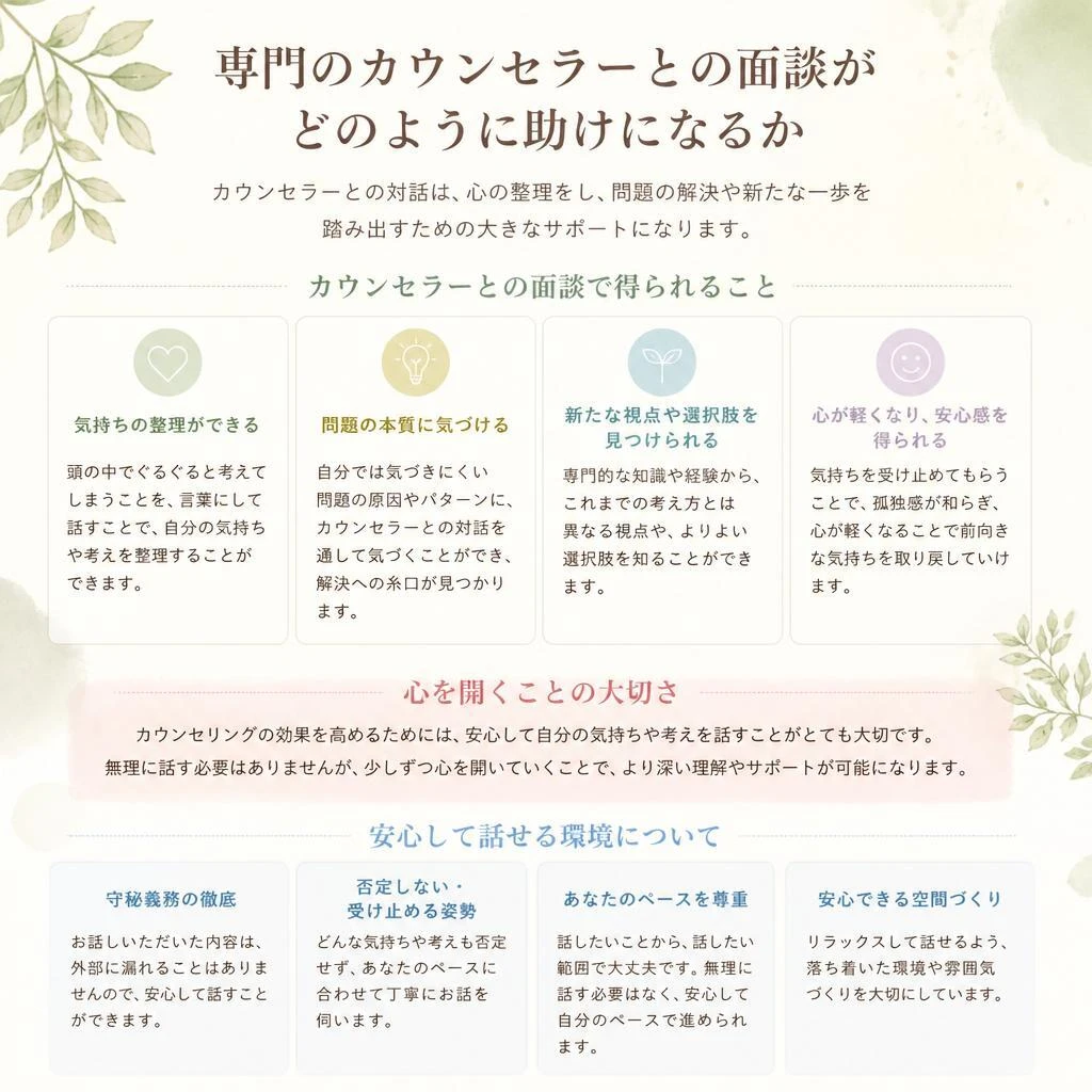 カウンセリングの重要性