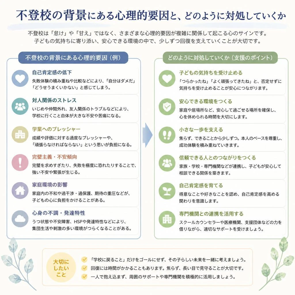 不登校への理解と支援