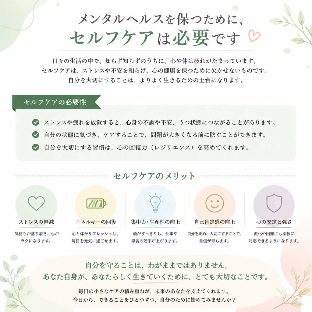 セルフケアの重要性