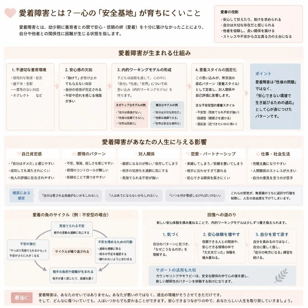 愛着障害とは？
