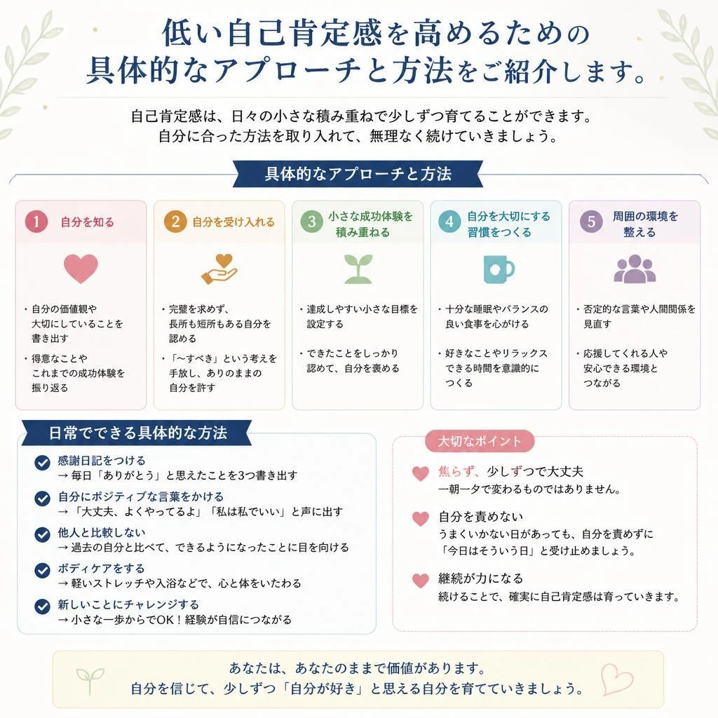 自己肯定感を育む方法